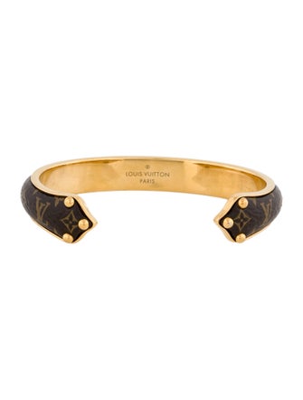 Louis Vuitton Canvas Cuff Bracelet