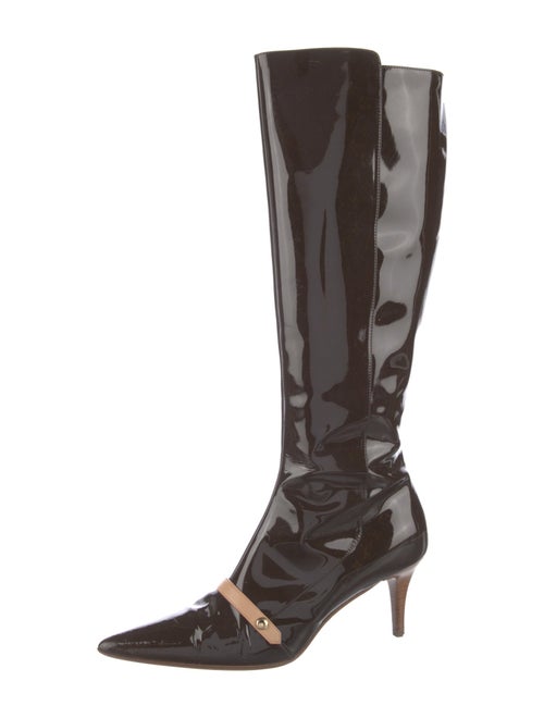 Louis Vuitton LV Monogram Patent Leather Boots
