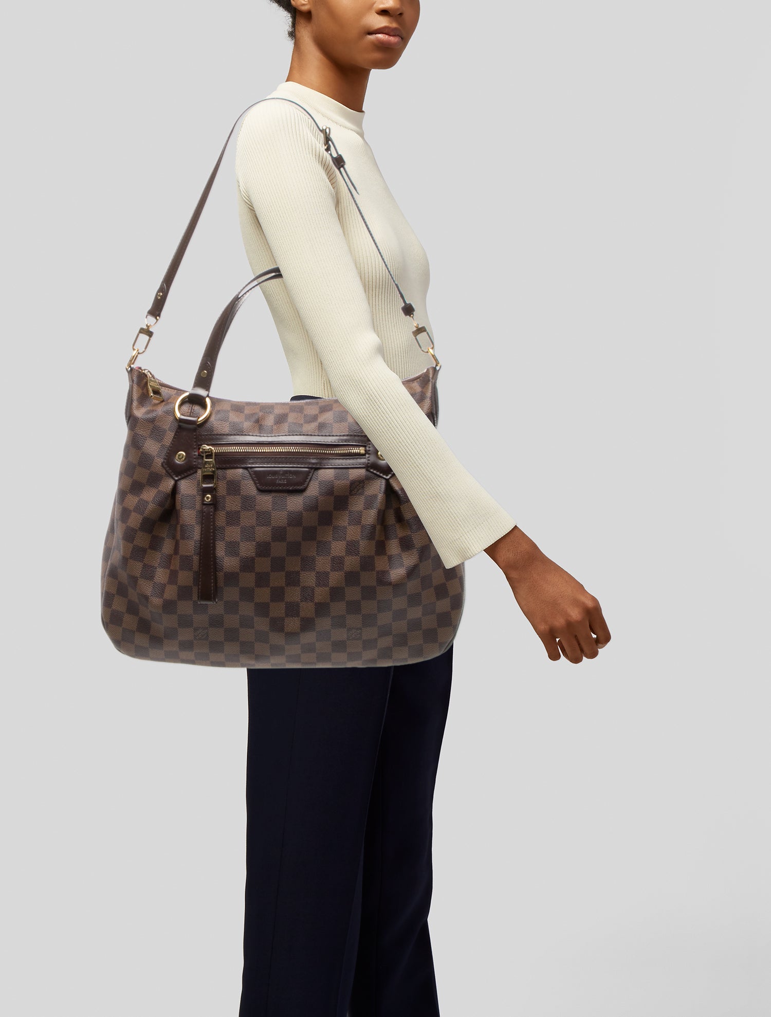 Louis Vuitton Damier Ebene Evora MM