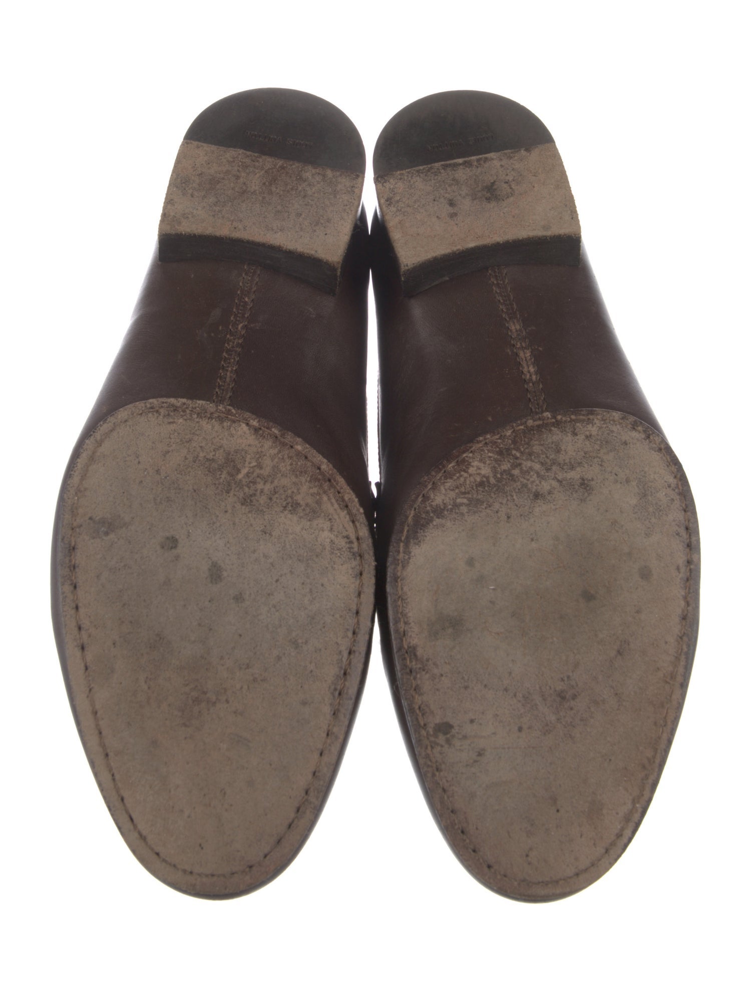 Louis Vuitton 2004 Leather Dress Loafers