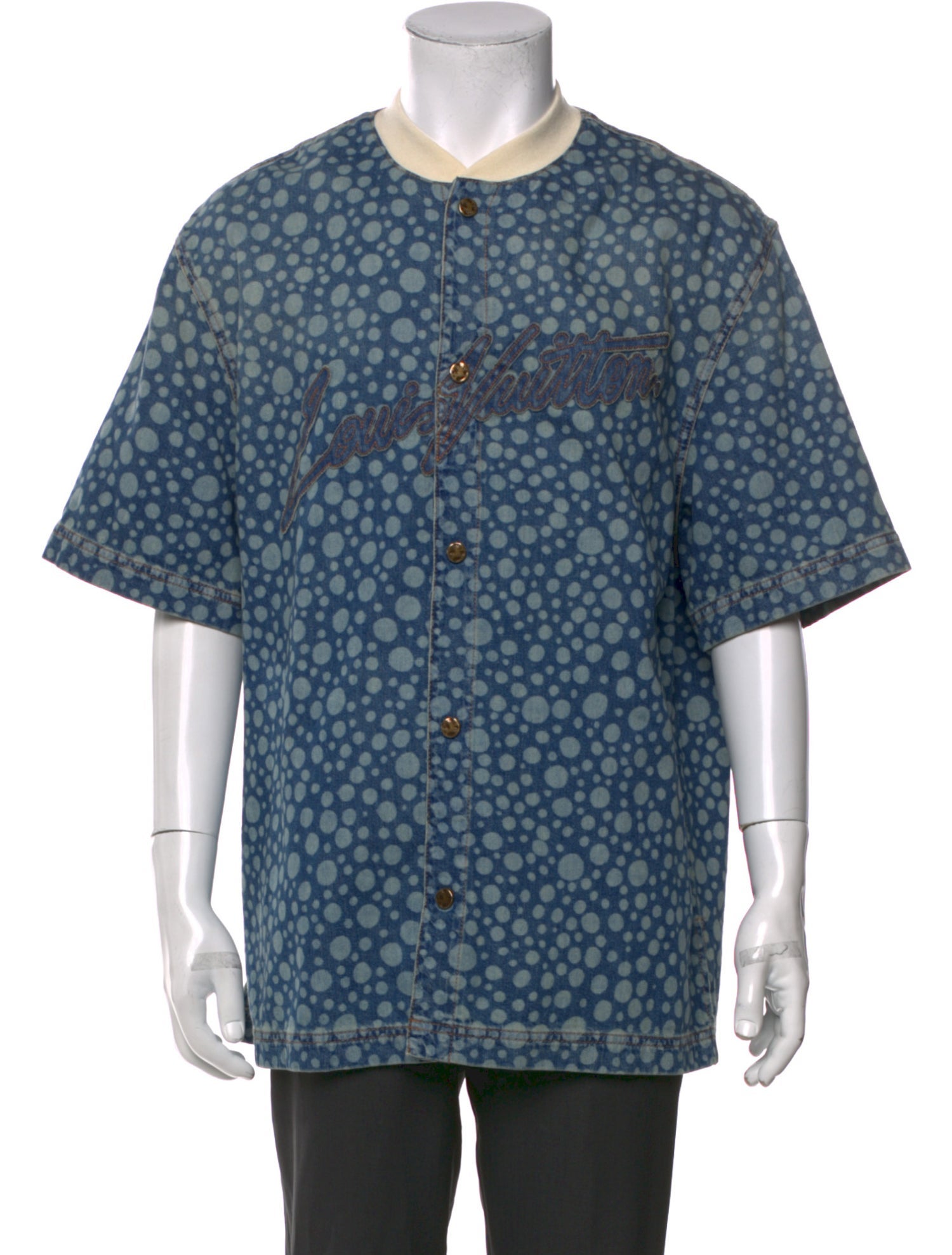 Louis Vuitton 2023 Signature Logo Shirt