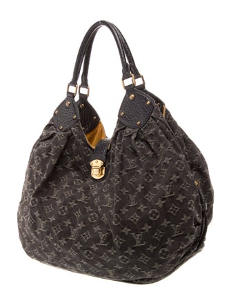 Louis Vuitton LV Monogram Mahina Hobo XL
