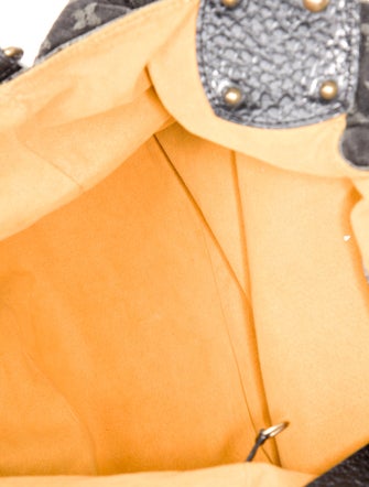 Louis Vuitton LV Monogram Mahina Hobo XL