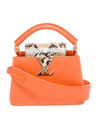 Louis Vuitton Taurillon Leather Capucines Mini