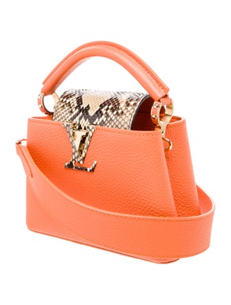 Louis Vuitton Taurillon Leather Capucines Mini