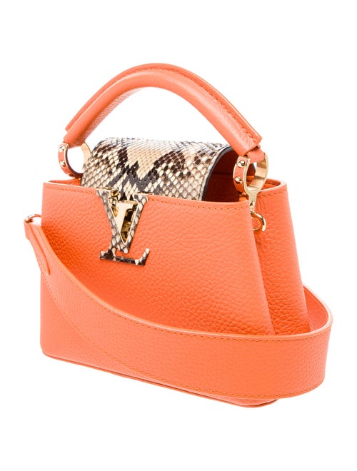 Louis Vuitton Taurillon Leather Capucines Mini