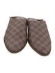 Louis Vuitton Damier Ebene Pattern Slides