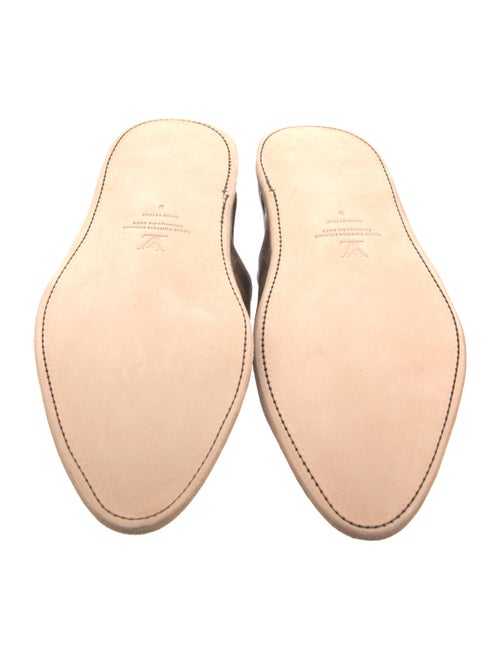 Louis Vuitton Damier Ebene Pattern Slides