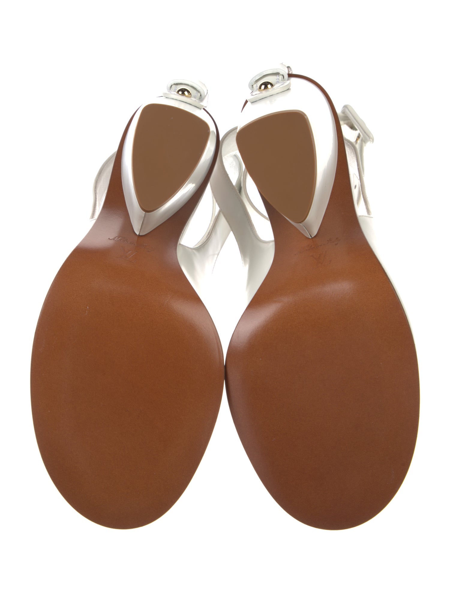 Louis Vuitton Trinity Patent Leather Sandals