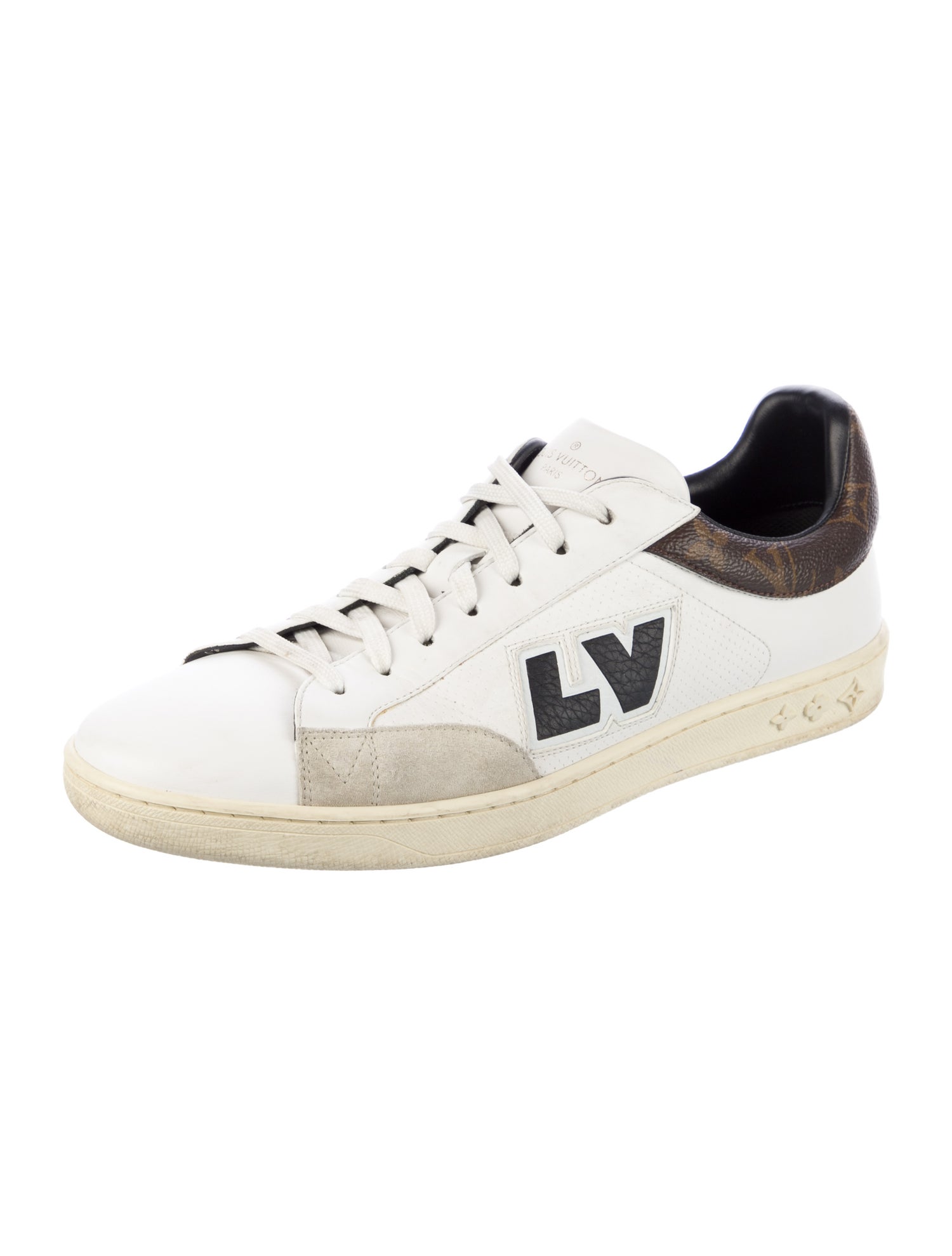 Louis Vuitton LV Monogram Leather Sneakers