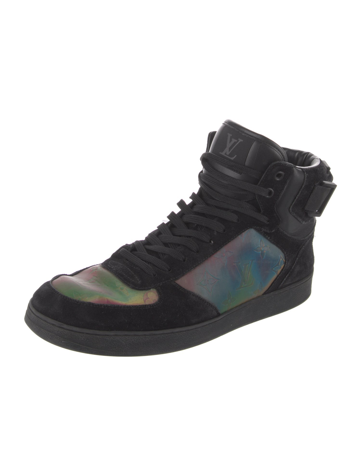 Louis Vuitton LV Monogram Suede Sneakers