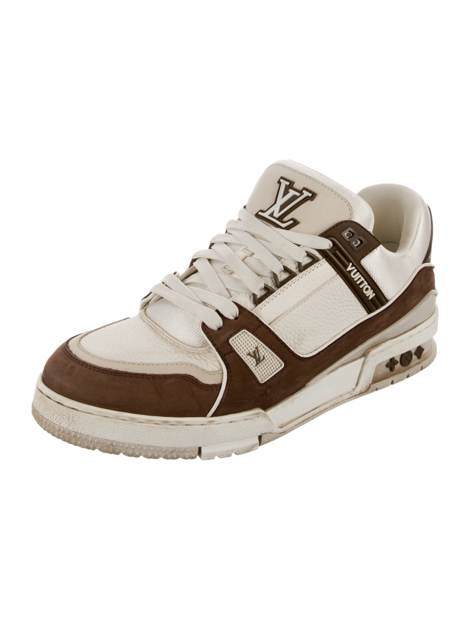 Louis Vuitton LV Monogram Leather Sneakers