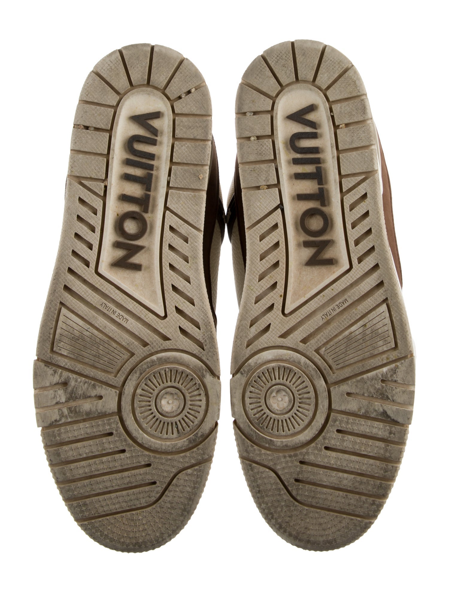 Louis Vuitton LV Monogram Leather Sneakers