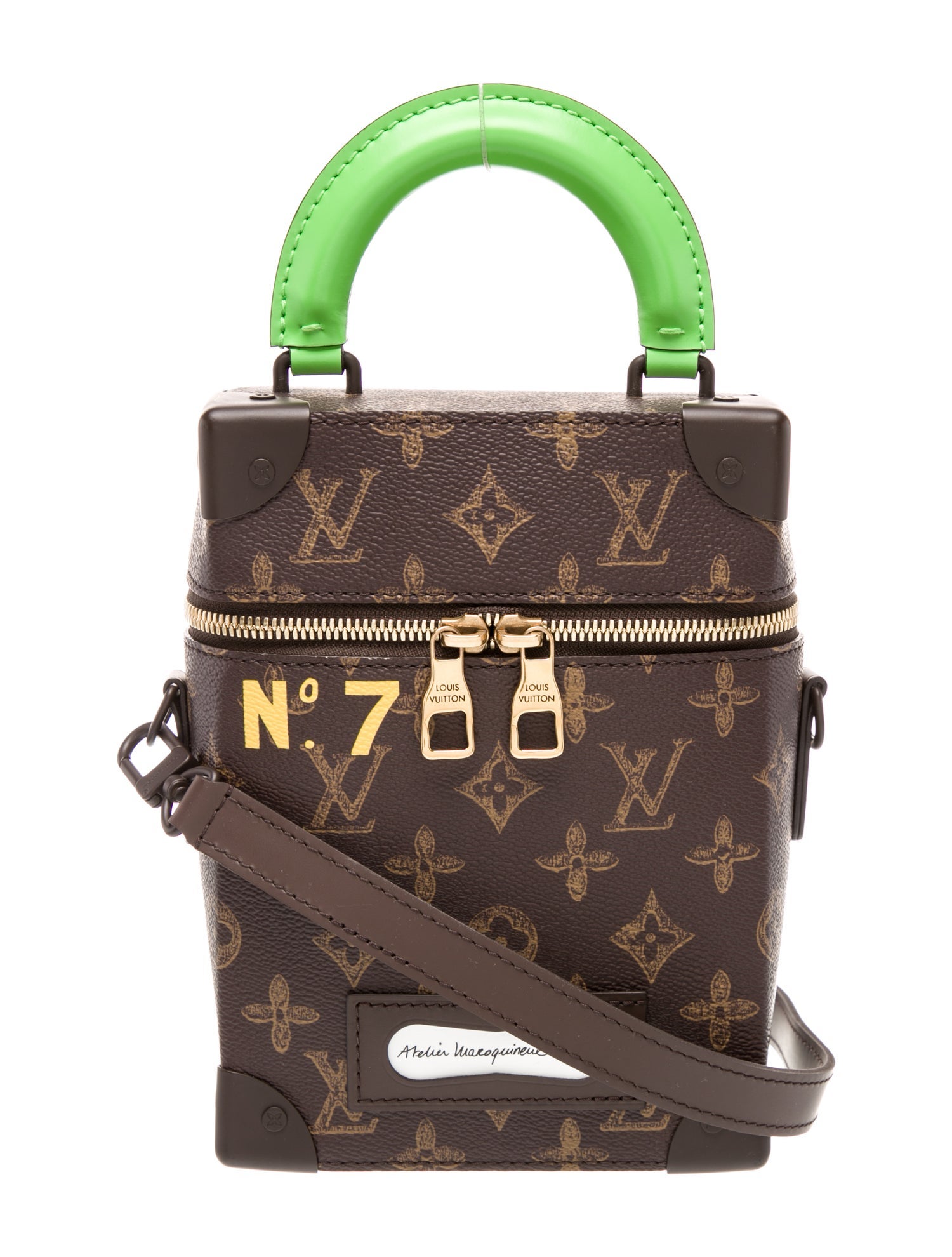 Louis Vuitton LV Monogram N°7 Vertical Box Trunk