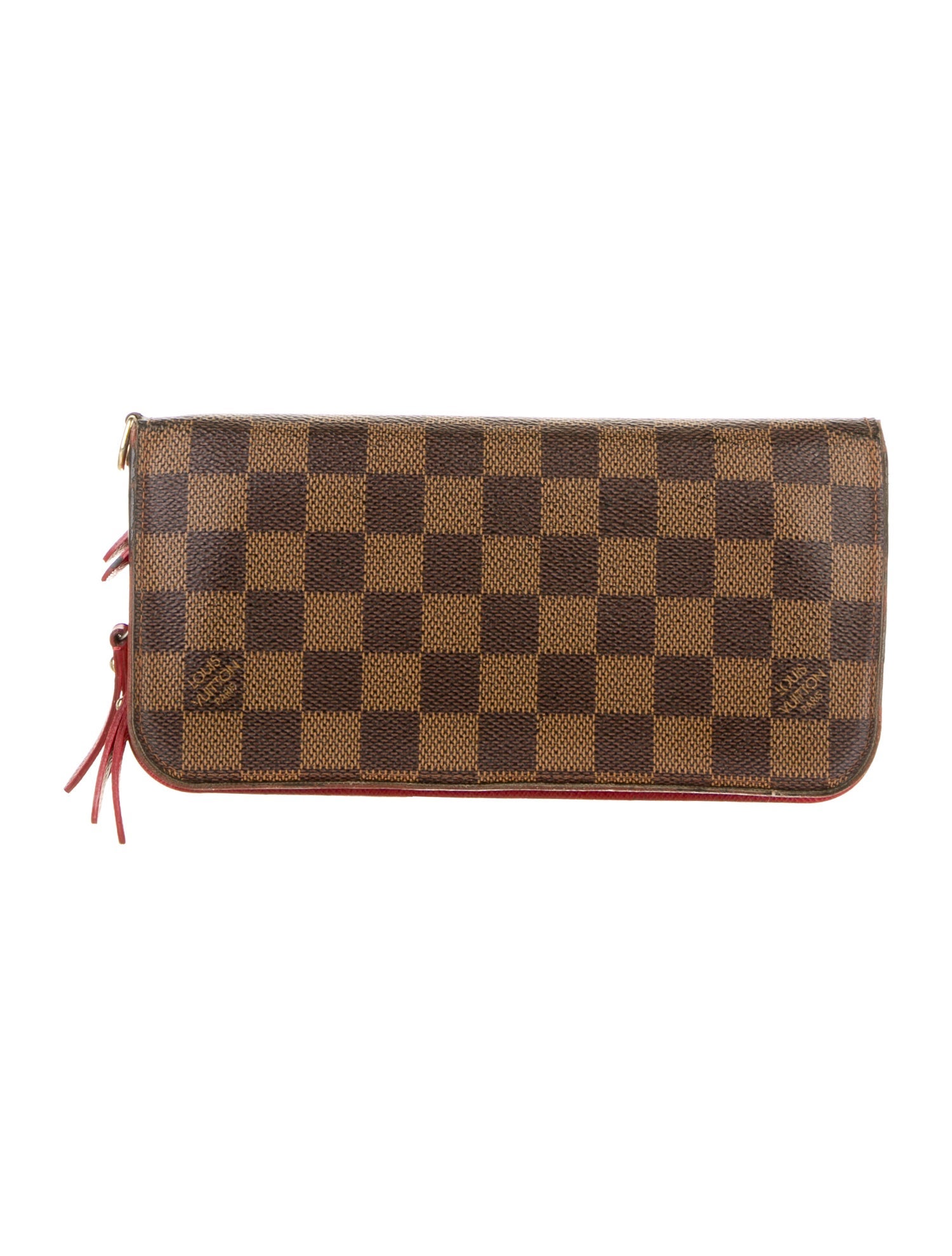 Louis Vuitton 2016 Damier Ebene Pattern Insolite Wallet