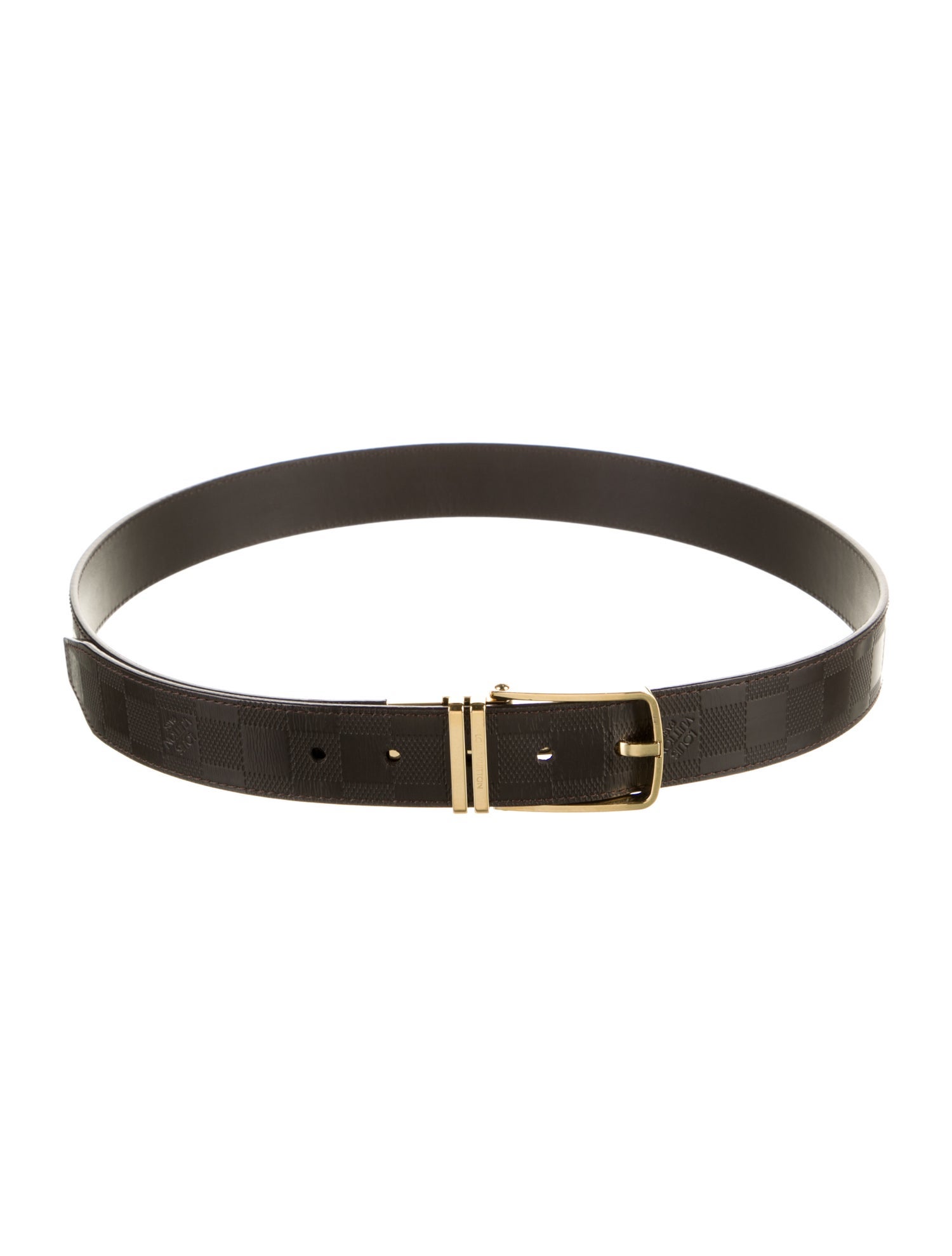 Louis Vuitton 2014 Damier Infini Belt