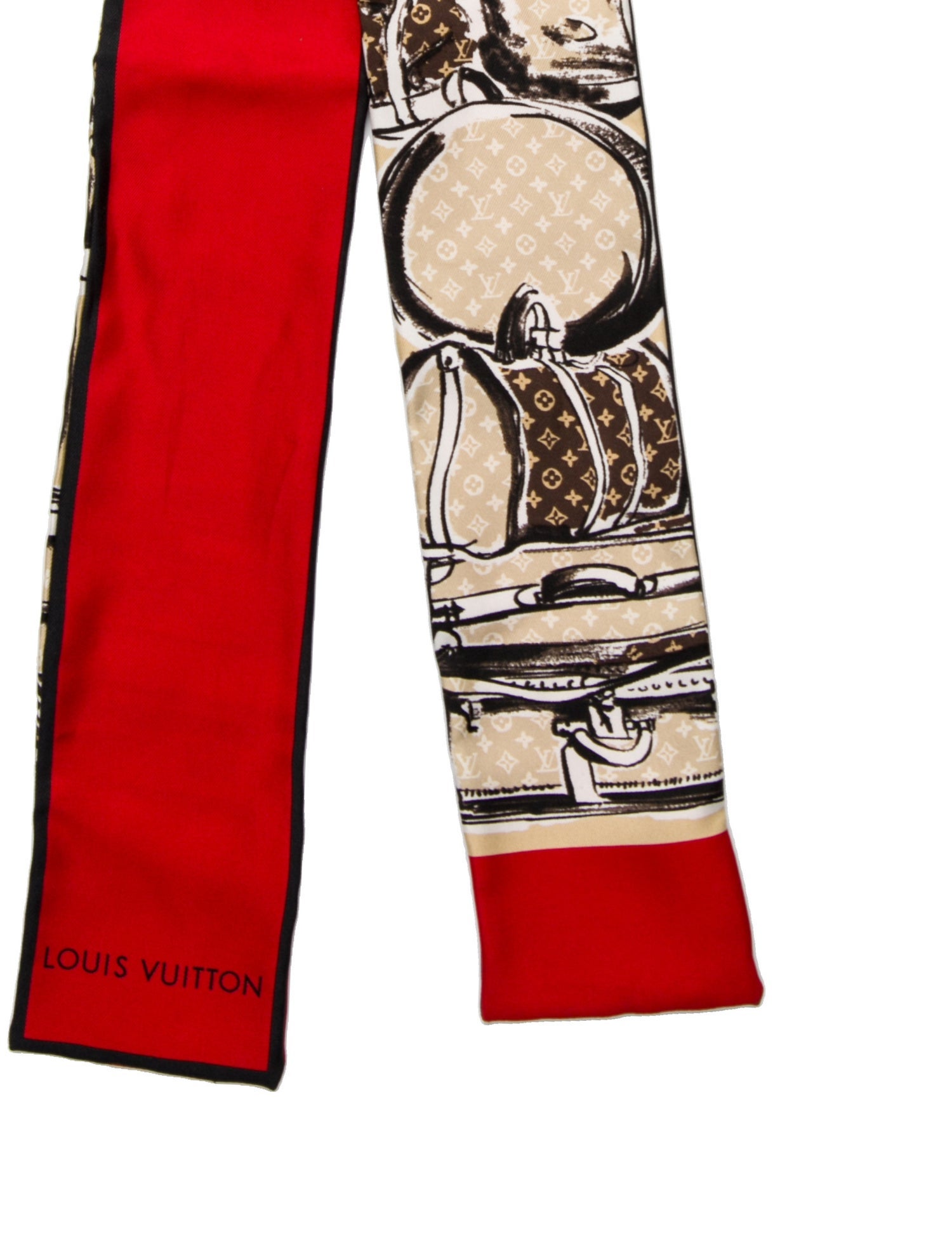 Louis Vuitton 2016 Trunks & Bags Print Bandeau