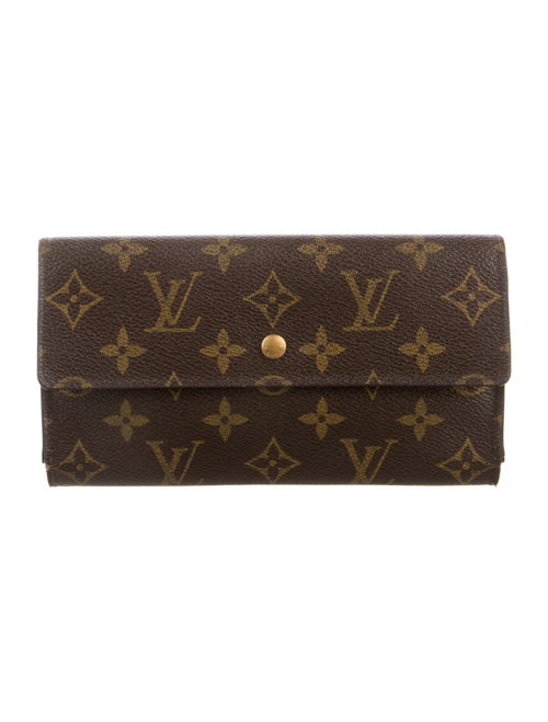 Louis Vuitton LV Monogram Coated Canvas Wallet