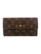 Louis Vuitton LV Monogram Coated Canvas Wallet