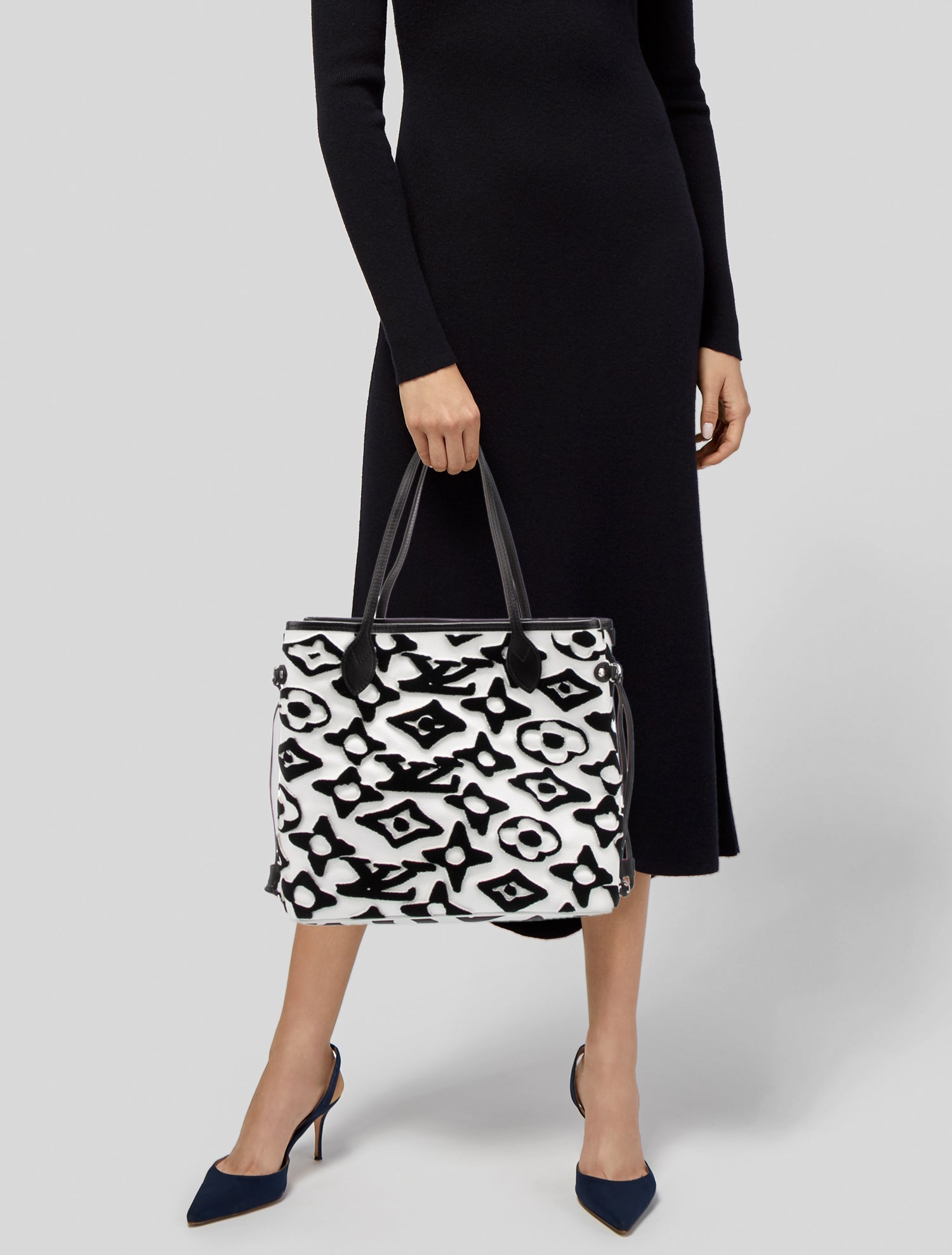 Louis Vuitton x Urs Fischer Monogram Louis Vuitton Neverfull MM