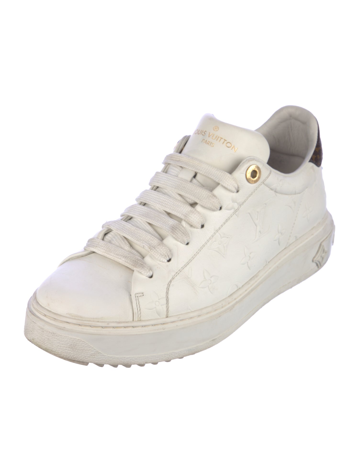 Louis Vuitton LV Monogram Leather Sneakers