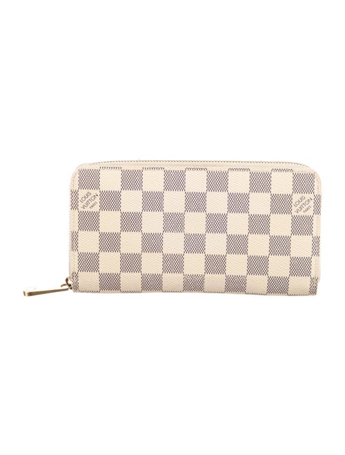 Louis Vuitton 2015 Damier Azur Pattern Zippy Wallet