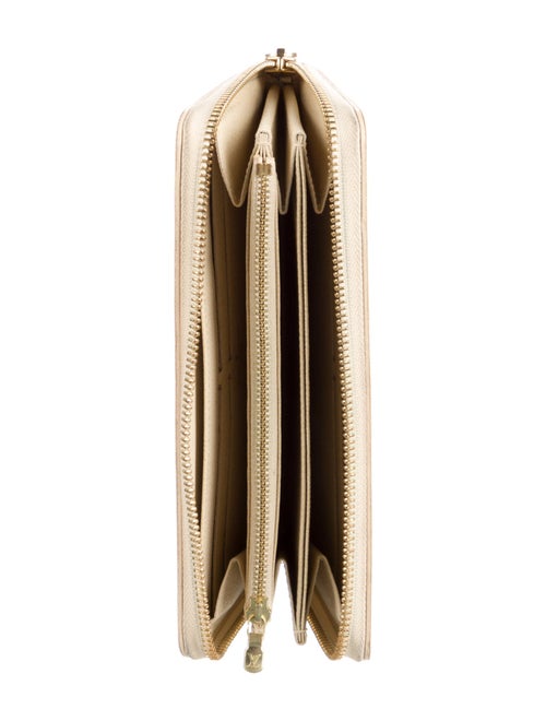 Louis Vuitton 2015 Damier Azur Pattern Zippy Wallet