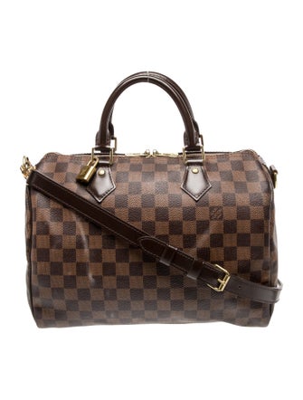 Louis Vuitton Damier Ebene Speedy Bandouliere 30