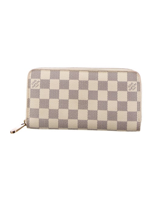 Louis Vuitton 2007 Damier Azur Pattern Zippy Wallet