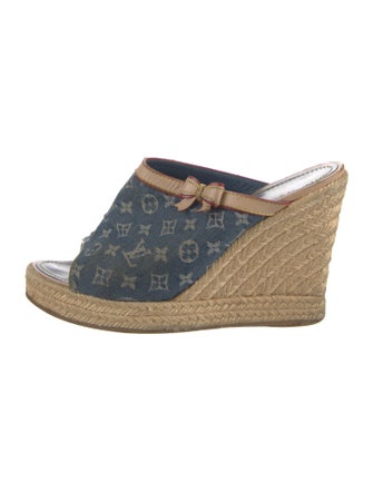 Louis Vuitton LV Monogram Denim Espadrilles