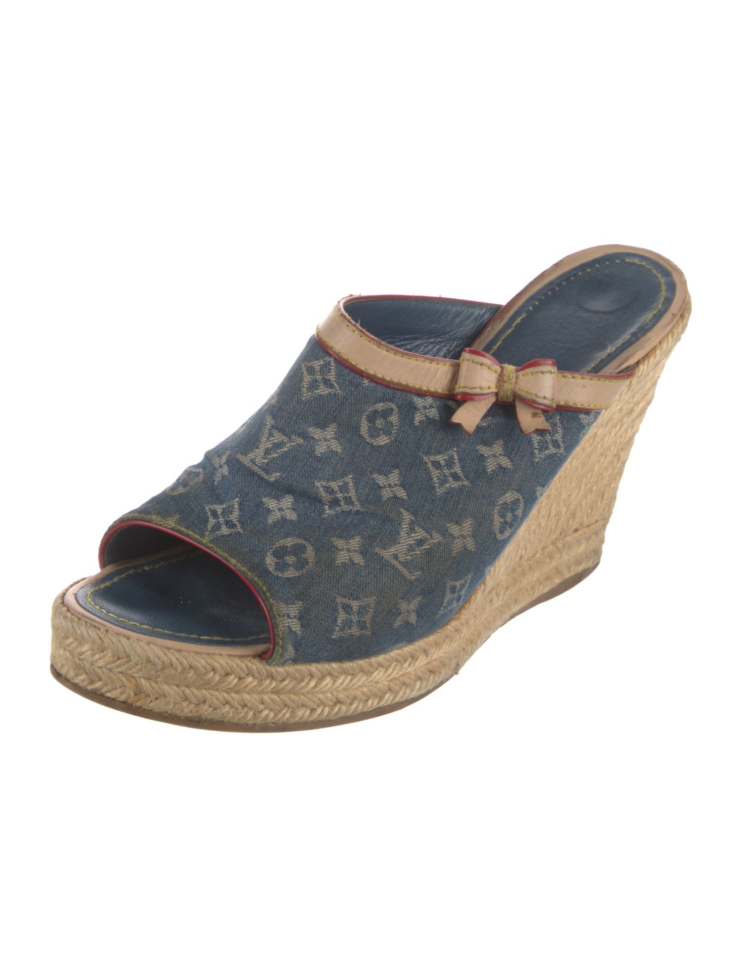 Louis Vuitton LV Monogram Denim Espadrilles