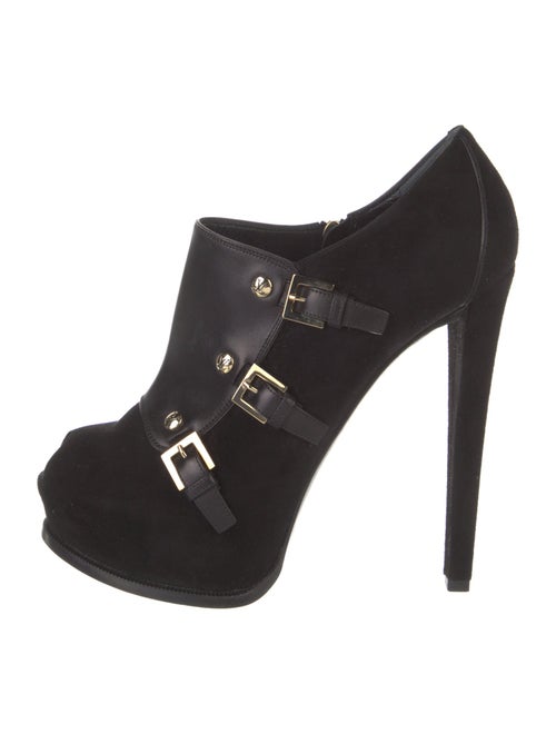 Louis Vuitton LV Monogram Suede Pumps