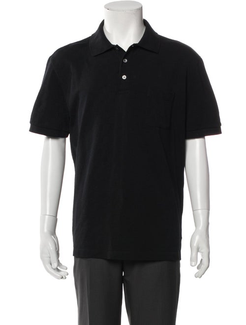 Louis Vuitton 2021 Damier Graphite Pattern Polo Shirt