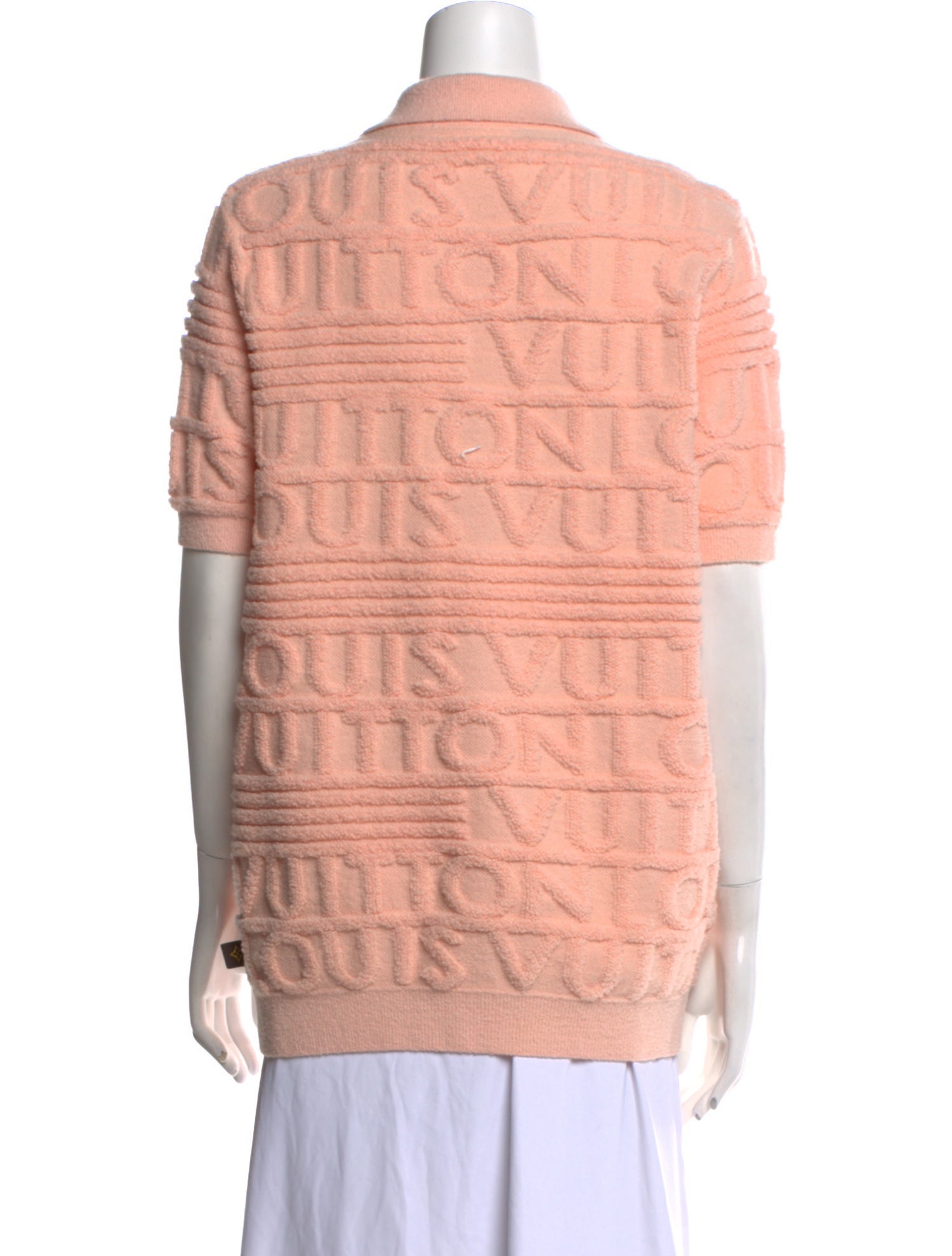 Louis Vuitton 2021 Logo Knit Polo Polo