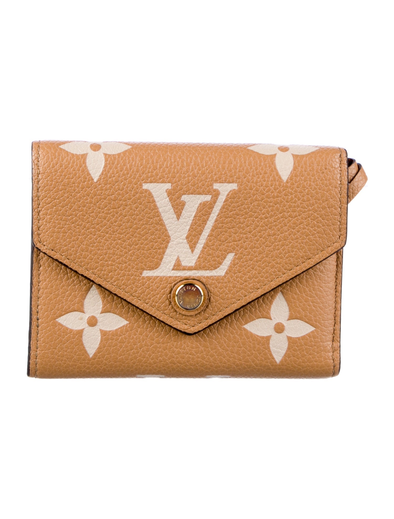 Louis Vuitton Monogram Giant Pattern Empreinte Leather Victorine Wallet