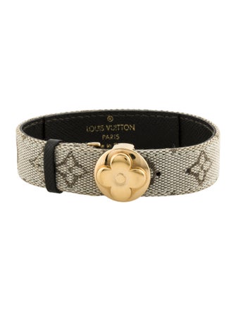 Louis Vuitton Leather Epi Wish Bracelet