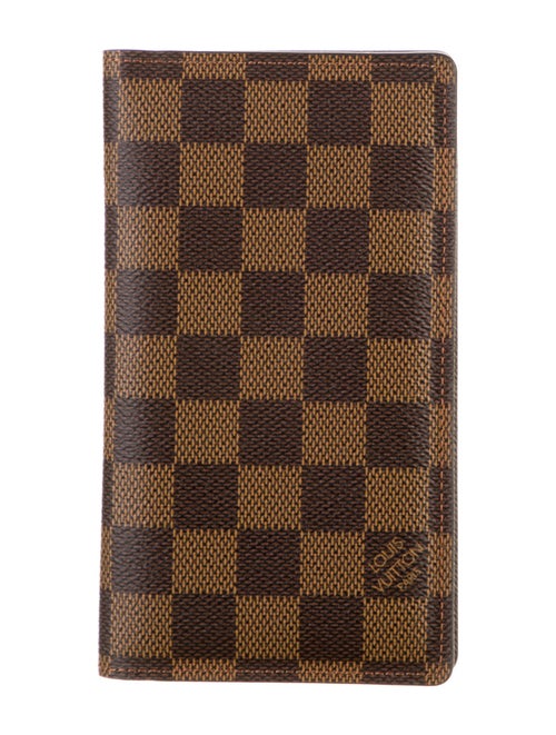 Louis Vuitton 2016 Damier Ebene Pattern Brazza Wallet