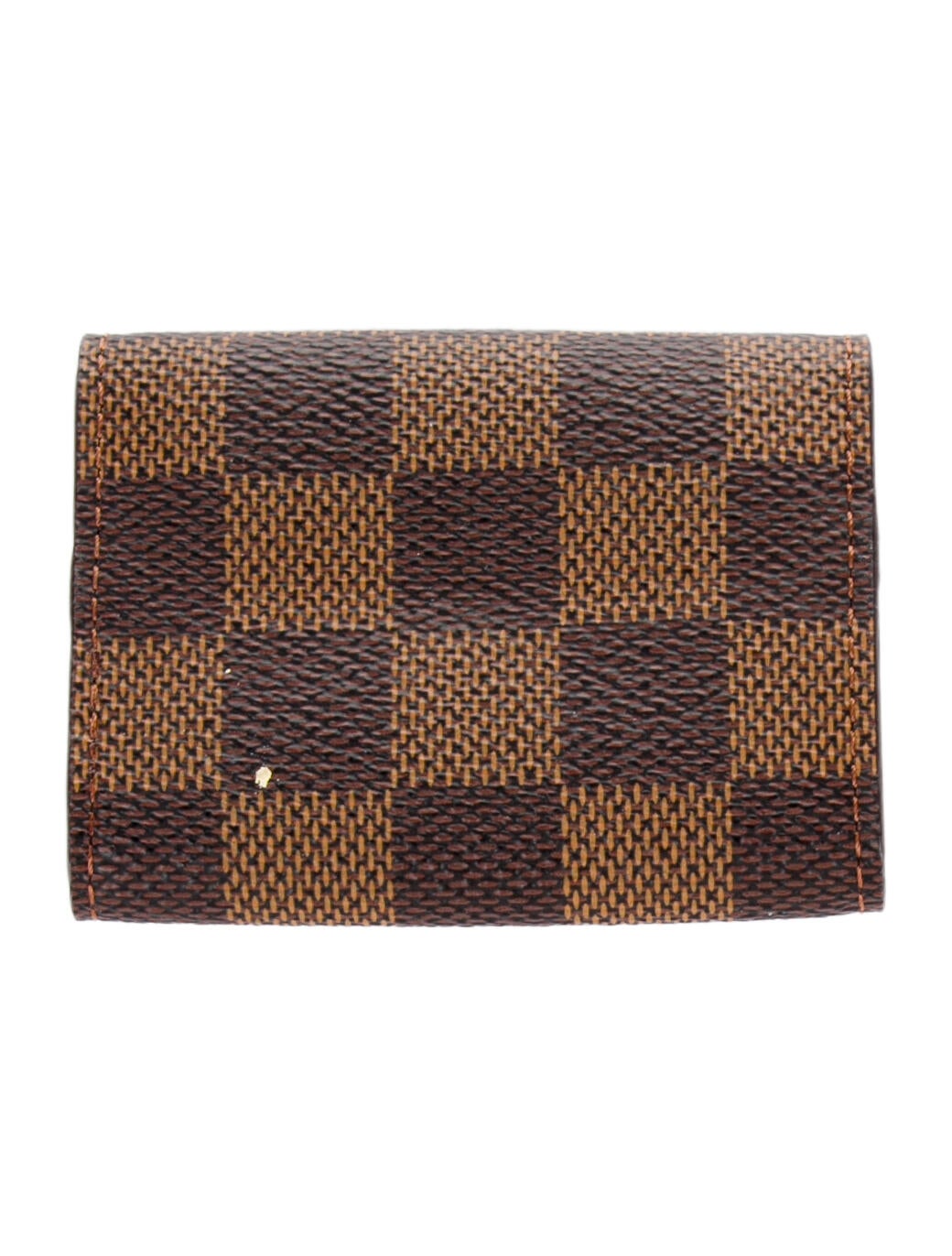 Louis Vuitton Damier Ebene Cufflink Holder