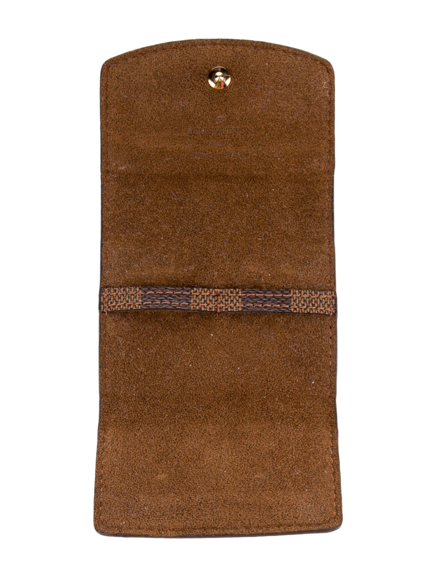 Louis Vuitton Damier Ebene Cufflink Holder