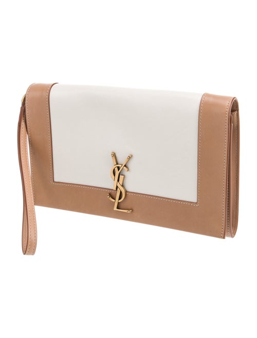 Saint Laurent Leather Clutch