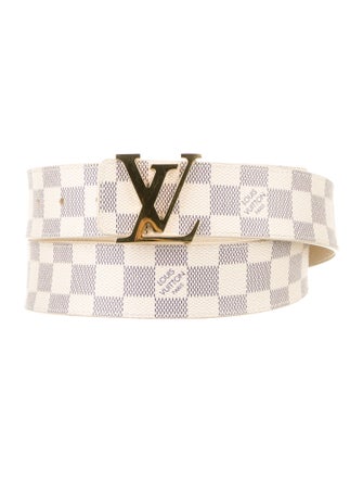 Louis Vuitton 2022 Damier Azur Pattern Belt