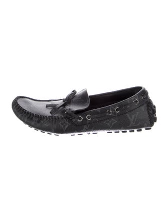 Louis Vuitton LV Monogram Leather Loafers