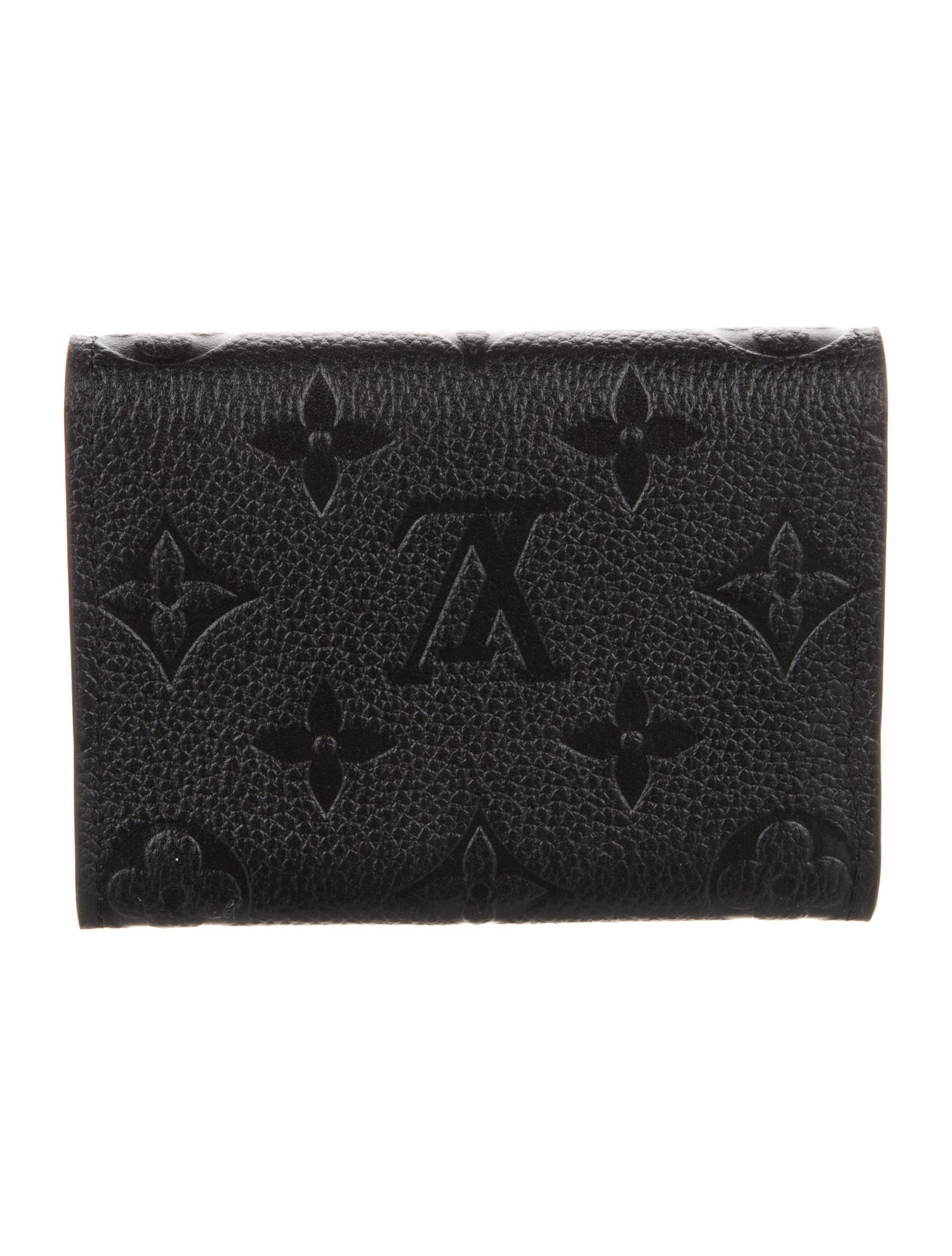 Louis Vuitton Monogram Pattern Empreinte Leather Card Case