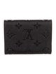 Louis Vuitton Monogram Pattern Empreinte Leather Card Case