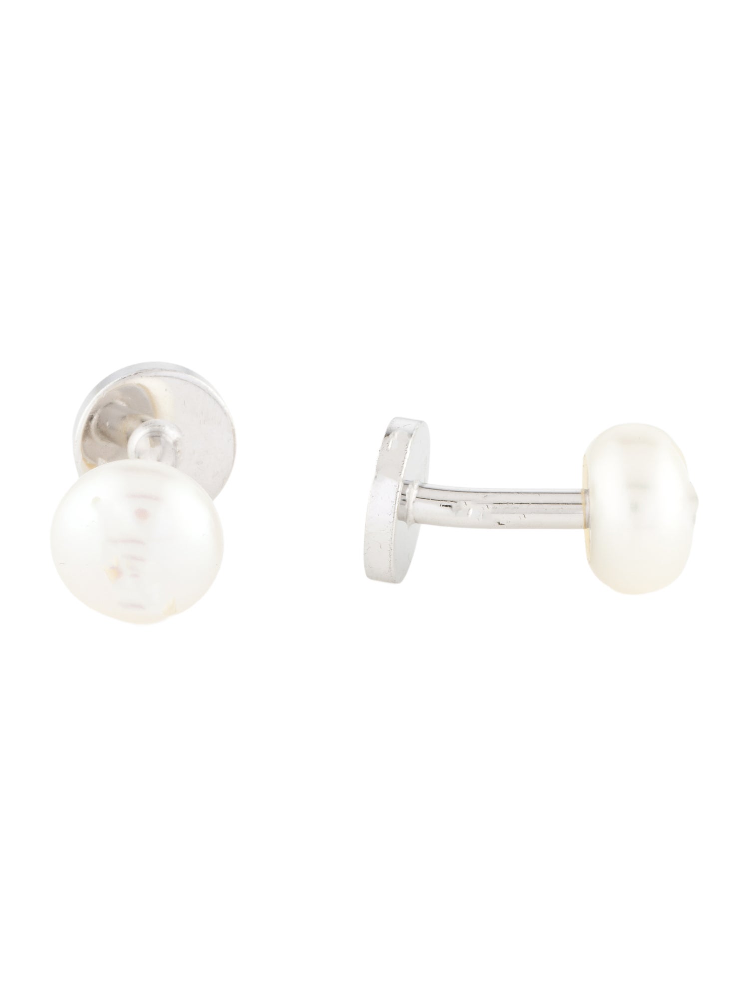 Louis Vuitton Pearl Cufflinks