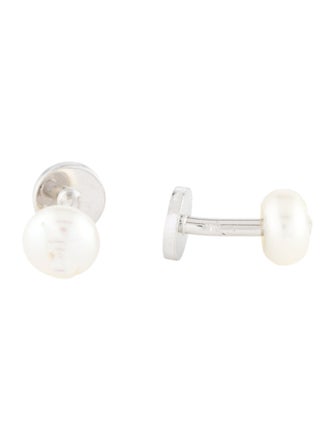 Louis Vuitton Pearl Cufflinks