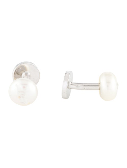 Louis Vuitton Pearl Cufflinks