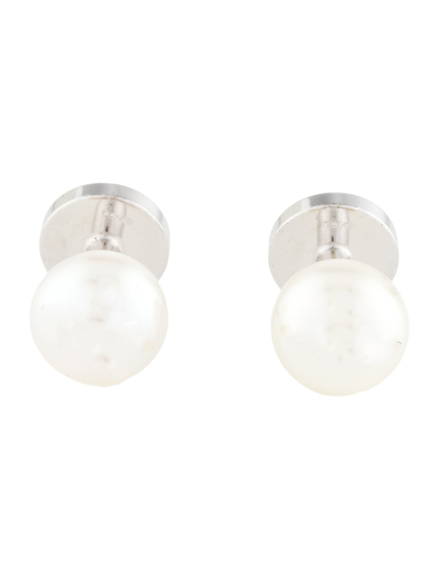 Louis Vuitton Pearl Cufflinks