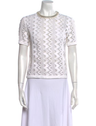 Louis Vuitton 2015 Lace Pattern Top