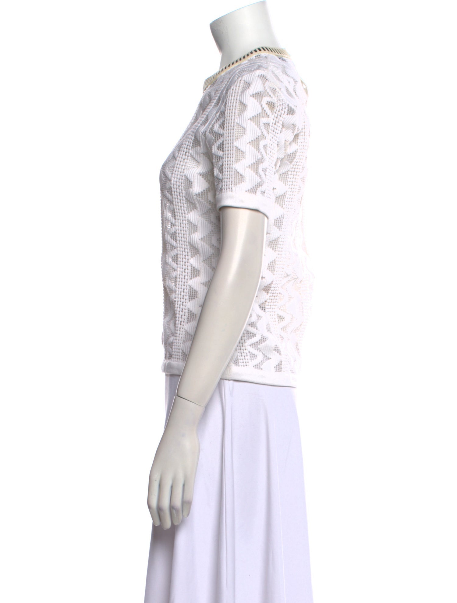 Louis Vuitton 2015 Lace Pattern Top